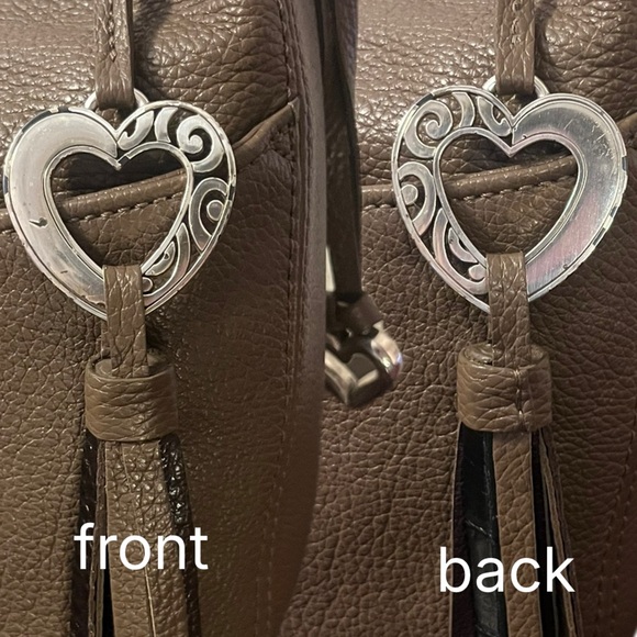 Brighton Barbados Ziptop Hobo Brown - Picture 8 of 13